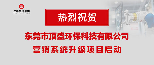東莞市頂盛環(huán)?？萍加邢薰緺I銷系統(tǒng)升級項目啟動