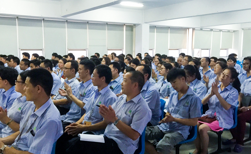 熱烈祝賀2016年10月興順模具、松田電機(jī)、福源來彩板型鋼等企業(yè)管理升級取得圓滿成功