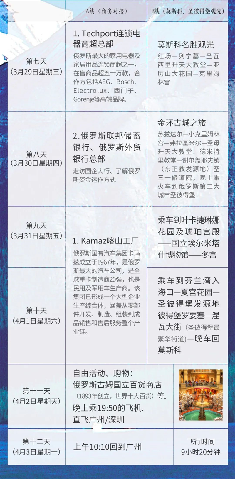 行程安排 行程安排