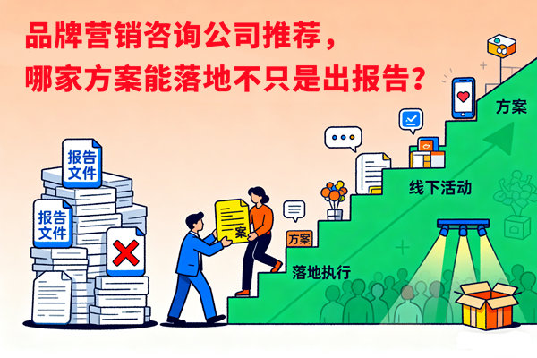 品牌營銷咨詢公司推薦，哪家方案能落地不只是出報告？