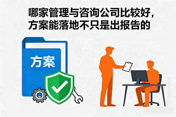 哪家管理與咨詢公司比較好，方案能落地不只是出報告的