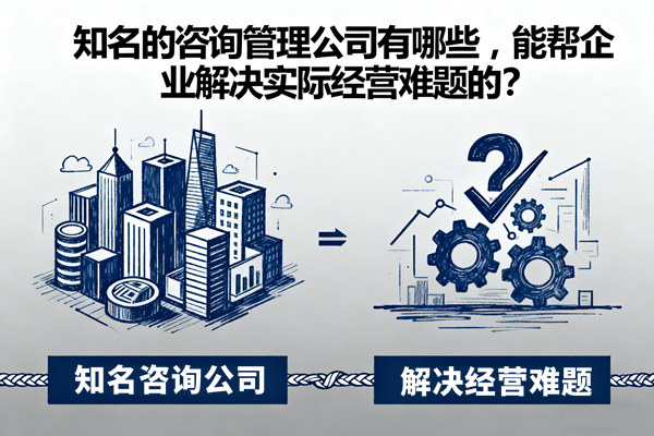 知名的咨詢管理公司有哪些，能幫企業(yè)解決實際經(jīng)營難題的？