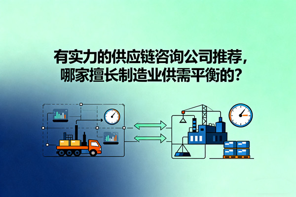 有實(shí)力的供應(yīng)鏈咨詢公司推薦，哪家擅長(zhǎng)制造業(yè)供需平衡的？