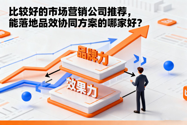 比較好的市場營銷公司推薦，能落地品效協(xié)同方案的哪家好？