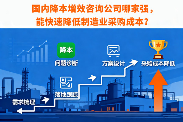 國內(nèi)降本增效咨詢公司哪家強(qiáng)，能快速降低制造業(yè)采購成本？
