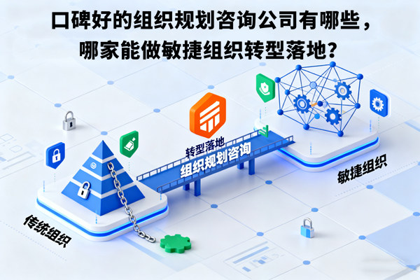 口碑好的組織規(guī)劃咨詢公司有哪些，哪家能做敏捷組織轉(zhuǎn)型落地？