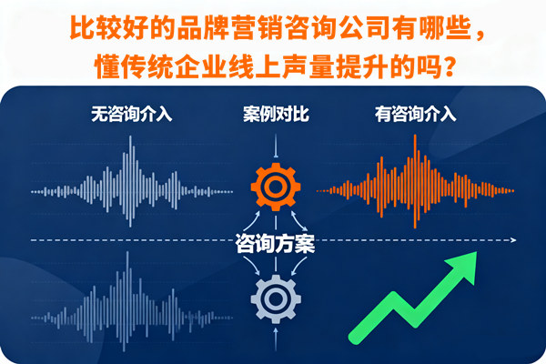 比較好的品牌營銷咨詢公司有哪些，懂傳統(tǒng)企業(yè)線上聲量提升的嗎？