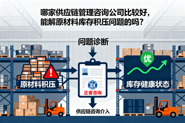 哪家供應(yīng)鏈管理咨詢公司比較好，能解原材料庫存積壓問題的嗎？